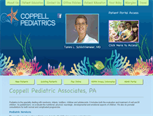 Tablet Screenshot of coppellpedi.com